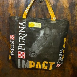 Upcycled Feed Tote Bag